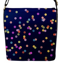 Playful Confetti Flap Messenger Bag (s)