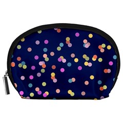 Playful Confetti Accessory Pouches (large) 