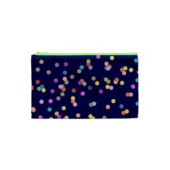 Playful Confetti Cosmetic Bag (xs) by DanaeStudio