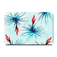 Tillansia Flowers Pattern Small Doormat  by DanaeStudio