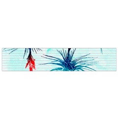 Tillansia Flowers Pattern Flano Scarf (small)