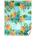 Tropical Starfruit Pattern Canvas 12  x 16   11.86 x15.41  Canvas - 1