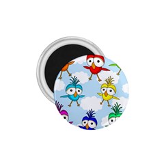 Cute colorful birds  1.75  Magnets