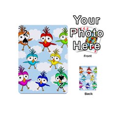 Cute colorful birds  Playing Cards 54 (Mini) 