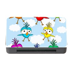 Cute colorful birds  Memory Card Reader with CF