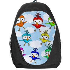 Cute colorful birds  Backpack Bag