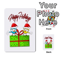 Cute Xmas Birds Multi-purpose Cards (rectangle) 