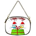 Cute Xmas birds Chain Purses (Two Sides)  Front