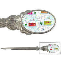 Winter magical landscape Letter Openers