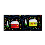 Winter magical night Cosmetic Storage Cases Front