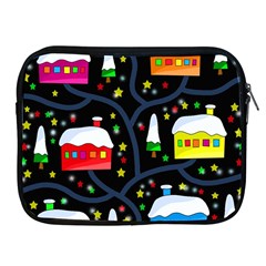 Winter Magical Night Apple Ipad 2/3/4 Zipper Cases by Valentinaart