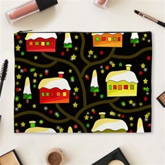 Winter  Night  Cosmetic Bag (xl) by Valentinaart