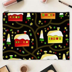 Winter  Night  Cosmetic Bag (xxxl)  by Valentinaart