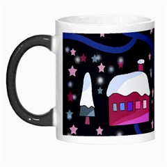 Magical Xmas Night Morph Mugs by Valentinaart