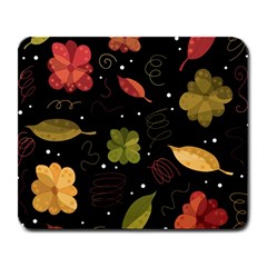 Autumn Flowers  Large Mousepads by Valentinaart