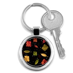 Autumn Flowers  Key Chains (round)  by Valentinaart