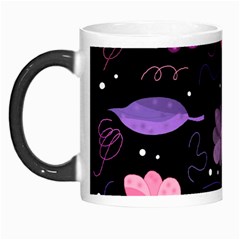 Purple And Pink Flowers  Morph Mugs by Valentinaart