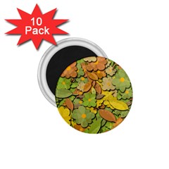 Autumn Flowers 1 75  Magnets (10 Pack)  by Valentinaart