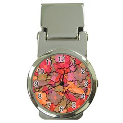 Beautiful Floral Design Money Clip Watches by Valentinaart