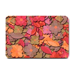 Beautiful Floral Design Small Doormat 