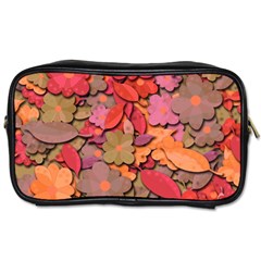 Beautiful Floral Design Toiletries Bags 2-side by Valentinaart