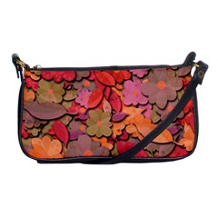 Beautiful Floral Design Shoulder Clutch Bags by Valentinaart