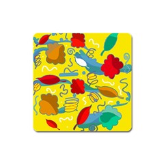 Weather Square Magnet by Valentinaart