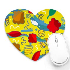 Weather Heart Mousepads by Valentinaart