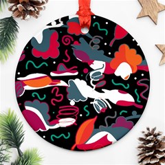 Fly Away  Ornament (round)  by Valentinaart