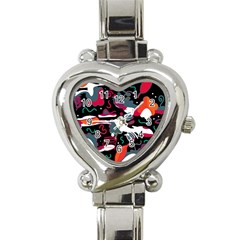 Fly Away  Heart Italian Charm Watch by Valentinaart