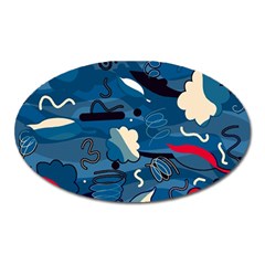 Ocean Oval Magnet