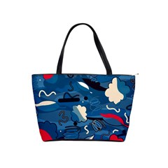 Ocean Shoulder Handbags by Valentinaart