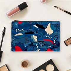 Ocean Cosmetic Bag (medium)  by Valentinaart