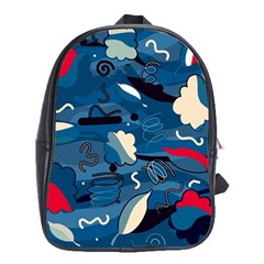 Ocean School Bags (xl)  by Valentinaart