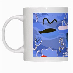 Sea White Mugs by Valentinaart