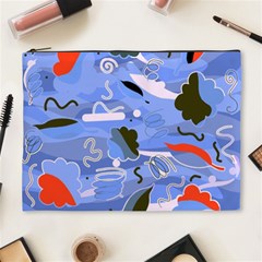 Sea Cosmetic Bag (xl) by Valentinaart