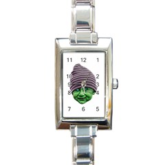 Evil Golbin Rectangle Italian Charm Watch