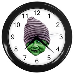 Evil Golbin Wall Clocks (black) by dflcprints