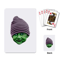 Evil Golbin Playing Card by dflcprints