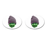 Evil Golbin Cufflinks (Oval) Front(Pair)