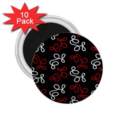 Elegance - red  2.25  Magnets (10 pack) 