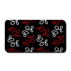 Elegance - Red  Medium Bar Mats by Valentinaart