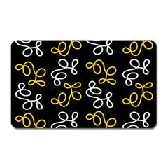 Elegance - Yellow Magnet (rectangular) by Valentinaart