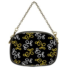 Elegance - Yellow Chain Purses (one Side)  by Valentinaart