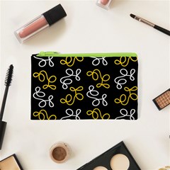 Elegance - Yellow Cosmetic Bag (xs) by Valentinaart