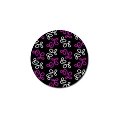 Elegance - Magenta  Golf Ball Marker (4 Pack) by Valentinaart