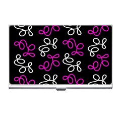 Elegance - Magenta  Business Card Holders by Valentinaart