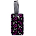 Elegance - Magenta  Luggage Tags (Two Sides) Front