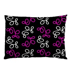 Elegance - Magenta  Pillow Case (two Sides) by Valentinaart