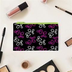 Elegance - Magenta  Cosmetic Bag (xs) by Valentinaart